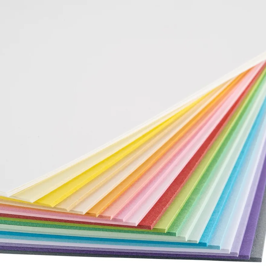 Tonkarton, DIN A4, 220g/m², pastell, verschiedene Farben, 100 Bogen
