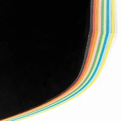 Tonpapier, DIN A4, 150 g/m², 10 verschiedene Farben, 100 Bogen