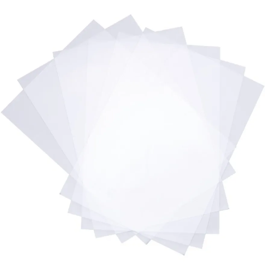 Transparente Windradfolie, nichtklebend, A5, 120 µ, 10 Folien