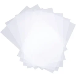 Transparente Windradfolie, nichtklebend, A5, 200 µ, 10 Folien