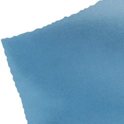 Transparentpapier-Aufleger, mit Büttenrand, 14cm x 14cm, 130g/m², blau, 20 Blatt