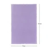 Transparentpapier-Aufleger, mit Büttenrand, 9cm x 14cm, 130g/m², violett, 20 Blatt