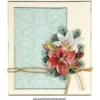 Transparentpapier-Aufleger, mit Büttenrand, 8cm x 13cm, 130g/m², mint, 20 Blatt
