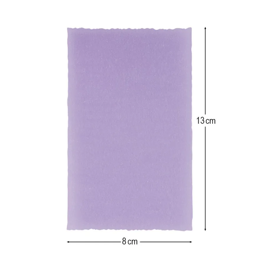 Transparentpapier-Aufleger, mit Büttenrand, 8cm x 13cm, 130g/m², violett, 20 Blatt