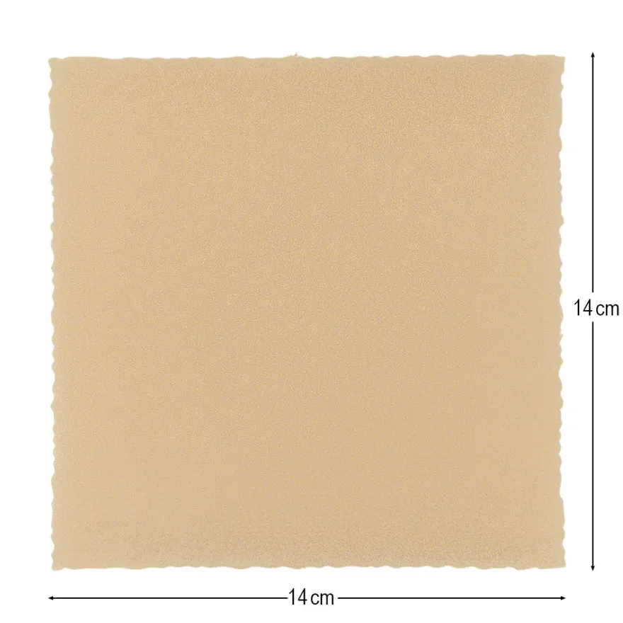 Transparentpapier-Aufleger, mit Büttenrand, 14cm x 14cm, 100g/m², gold, 20 Blatt