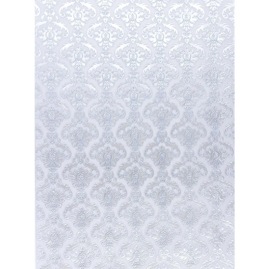 Transparentpapiere, Nova Noblesse 2, mit Top-Prägung & Perlmuttlack, DIN A4, 5 Bogen, taubenblau