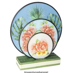 Transparent-Stickerbogen, Blätter, verschiedene Designs, 10cm x 30cm, 10 Bogen