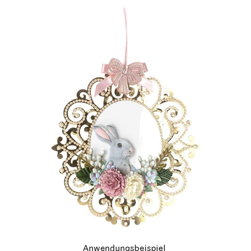 Transparent-Stickerbogen, Niedliche Hasen, verschiedene Designs, 10cm x 30cm, 10 Bogen
