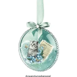 Transparent-Stickerbogen, Nostalgie, 10cm x 30cm, 10 Bogen