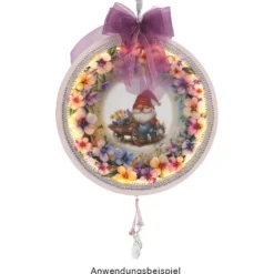 Transparent-Sticker, Garten- und Dorfidylle, verschiedene Designs, 10cm x 30cm, 10 Bogen