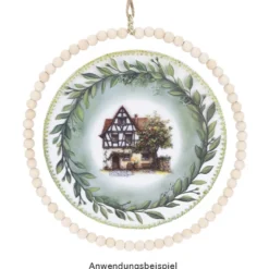Transparent-Sticker, Garten- und Dorfidylle, verschiedene Designs, 10cm x 30cm, 10 Bogen