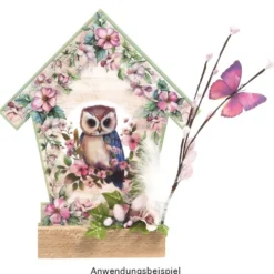 Transparent-Sticker, Schmetterlinge, versch. Designs, mit Glitzerveredelung, 10cm x 30cm, 10 Bogen