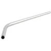 Trinkhalme aus Edelstahl, Ø 0,6cm, 20,5cm lang, 12 gerade & 12 gebogene, 2 Bürsten, 26-teilig