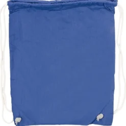 Turnbeutel aus Baumwolle, 37cm x 44cm, royalblau