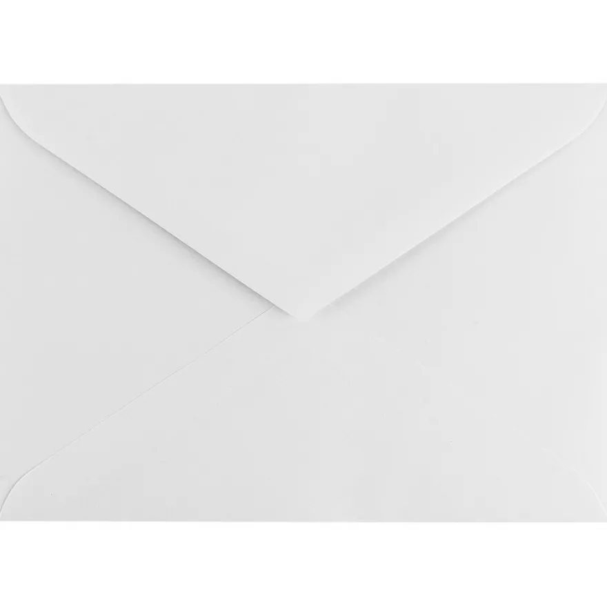 Umschläge, DIN B6, 12,5cm x 17,6cm, weiß, 100 Stück