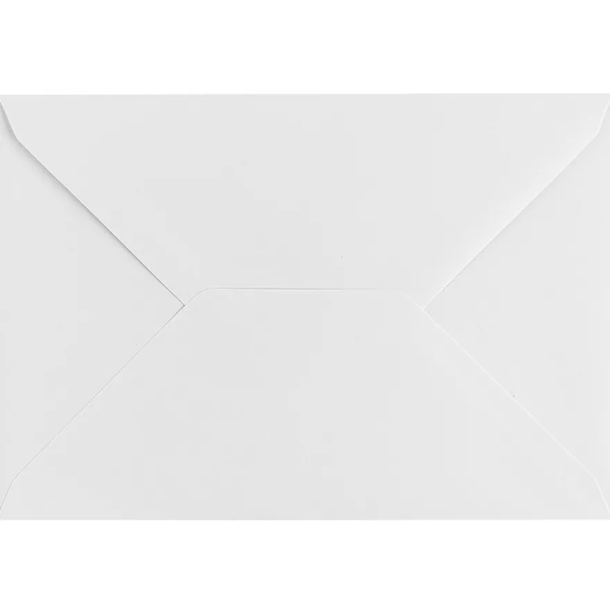 Umschläge, DIN C5 (16,2cm x 22,9cm), 160g/m², nassklebend, weiß, 20 Stück