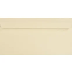 Umschläge, selbstklebend, DIN lang, creme-weiß, 20 Stück