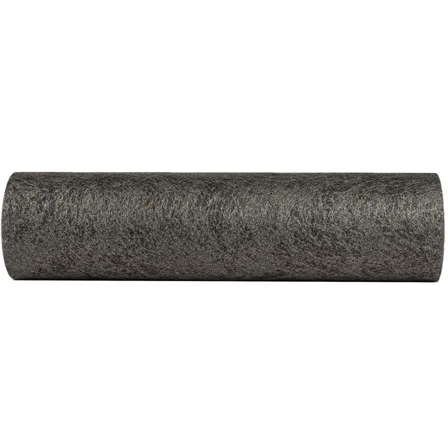 Vlies Tischläufer/Tischband, 23cm breit, 25m lang, auf Rolle, silbergrau