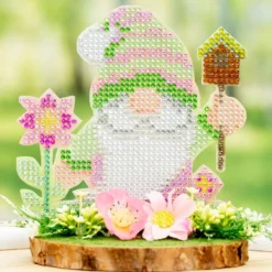 Vorlagen für Diamond Painting: Im Garten, DIN A4, 2 Stück