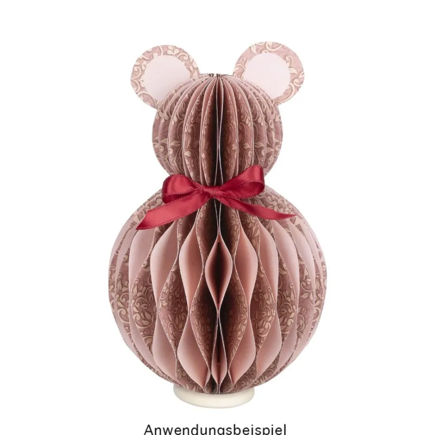 Vorlage: Waben-Figuren Ei & Hase, DIN A4