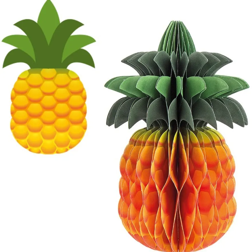 Waben-Stanzteile, Ananas, 9,2cm x 15,2cm, 100 Stück