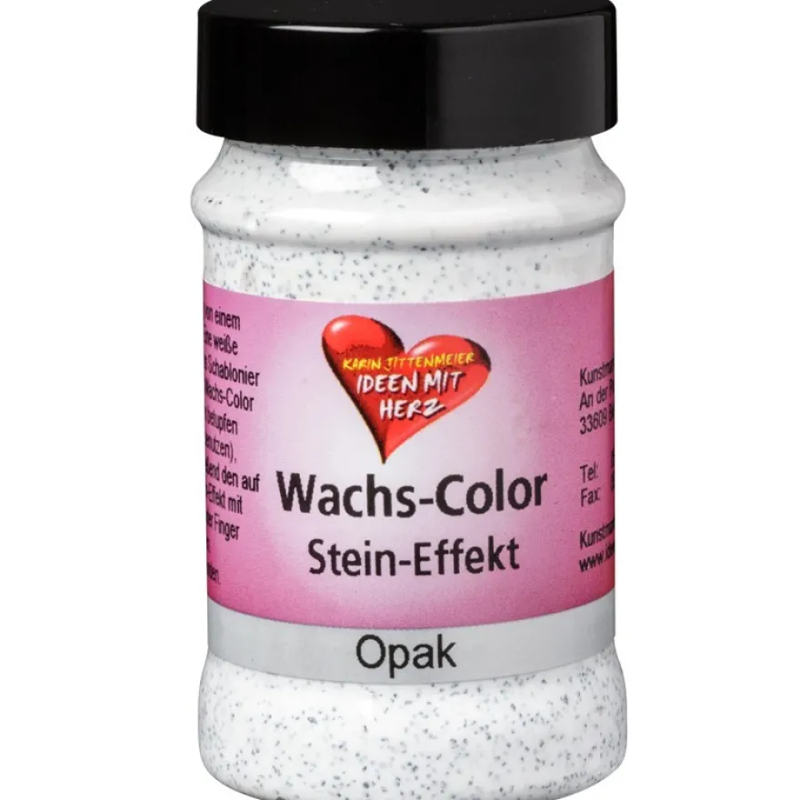 Wachs-Color, Stein-Effekt, opak, 90 ml