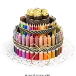 Wachskreiden/Aquarell-Wachsmalstifte, wasserlöslich, 36 Stück