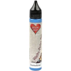 Wachs-Perlen Pen, 25 ml, Dunkelblau