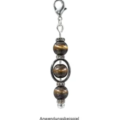 Wechselstäbe, Design 3, 5,7cm, Spitzenform: Kugel, silber, 5 Stück