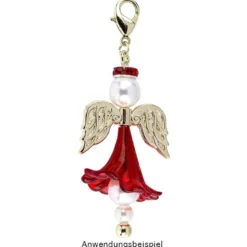 Wechselstäbe, Design 2, 6cm, Spitzenform: Kugel, hellgold, 5 Stück