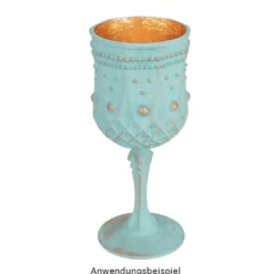 Weingläser in Kristalloptik, Ø 7cm, 16,7cm hoch, transparent, lebensmittelecht, 4 Stück