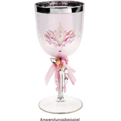 Weinkelch, 19,5cm hoch, Ø8,8cm, für 430ml Flüssigkeit, lebensmittelecht