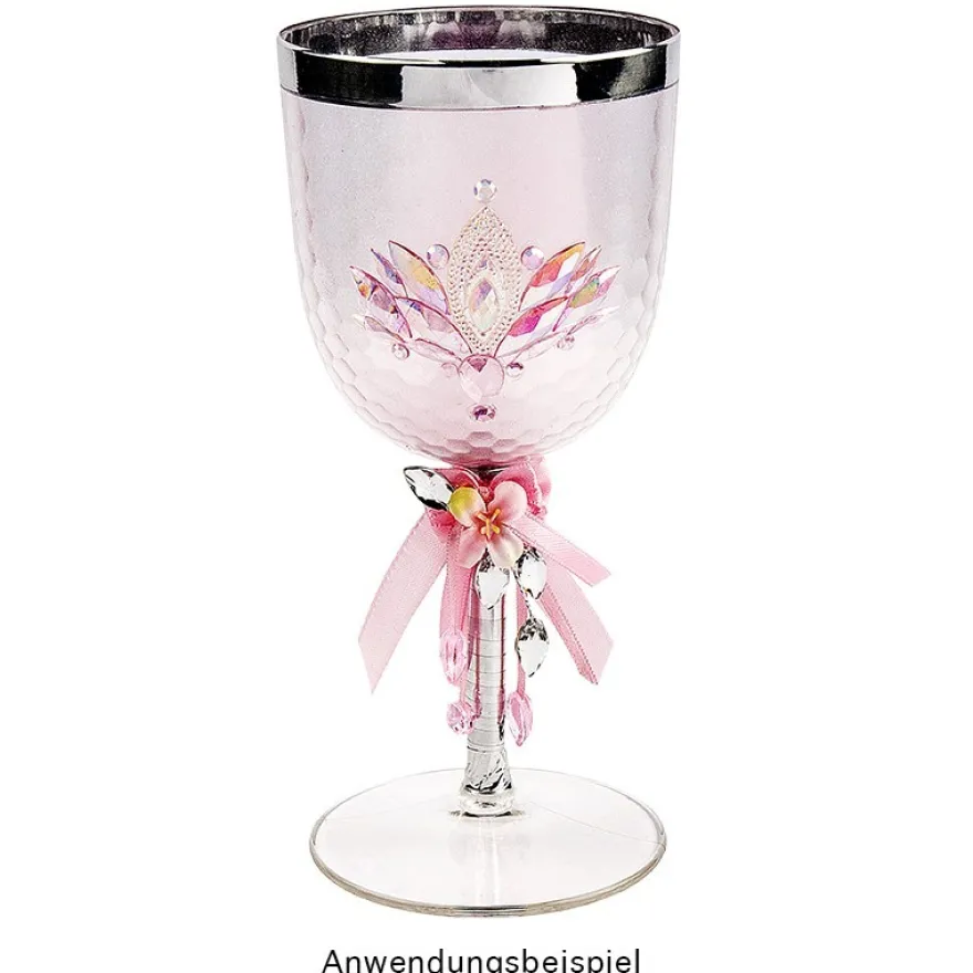 Weinkelch, 19,5cm hoch, Ø8,8cm, für 430ml Flüssigkeit, lebensmittelecht