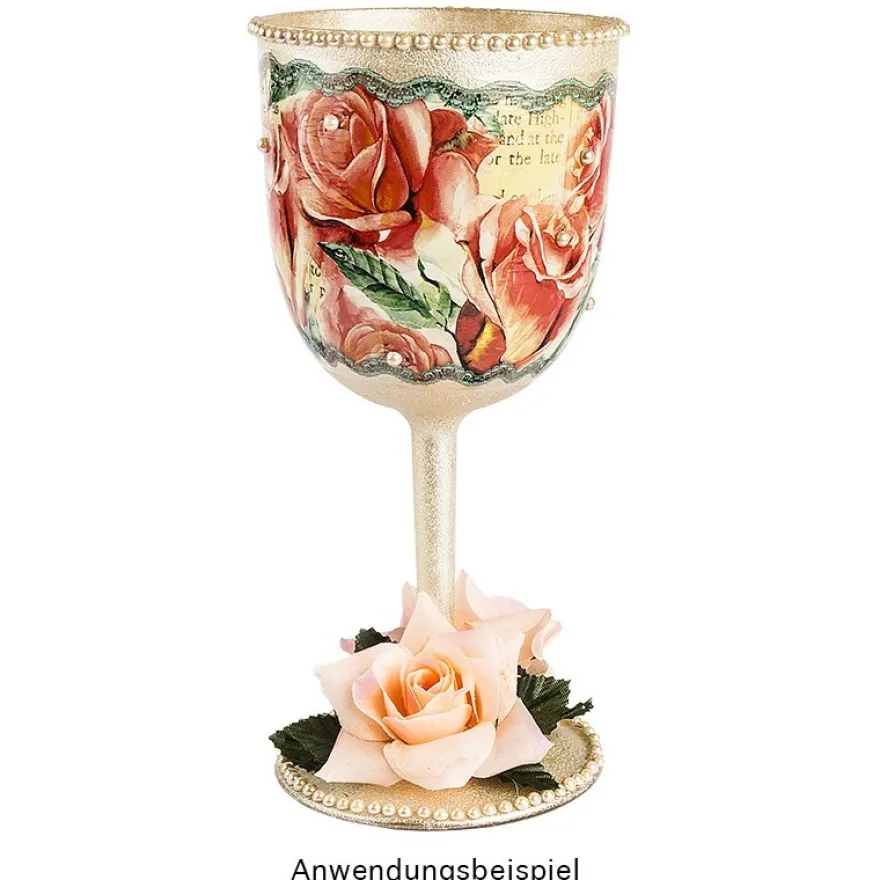 Weinkelch, 19,5cm hoch, Ø8,8cm, für 430ml Flüssigkeit, lebensmittelecht