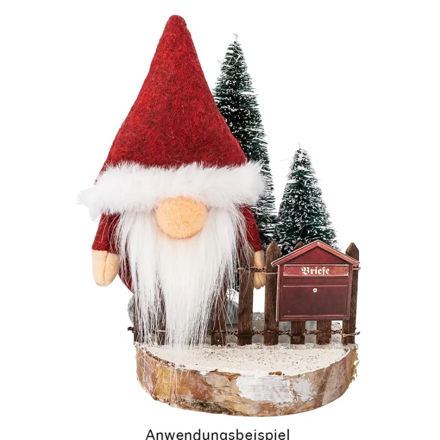 Wichtel, flach, zum Aufnähen oder Aufkleben, 14cm hoch, verschiedene Designs, 5 Stück