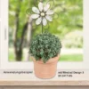 Windrad Design 3, Ø 29,5cm, Höhe 107cm, schwarz