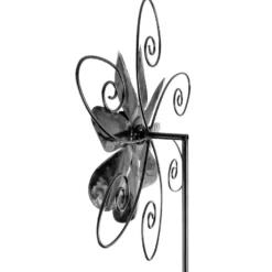 Windrad Design 3, Ø 29,5cm, Höhe 107cm, schwarz