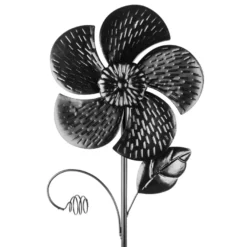 Windrad Design 6, Ø 18cm, Höhe 50cm, schwarz