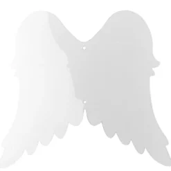 Windradfolien-Scheiben, Flügel, 20cm x 22,4cm, transparent, 500µ, 20 Stück