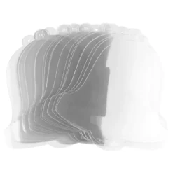 Windradfolien-Scheiben, Glocke, 16cm x 15,3cm, transparent, 500µ, 20 Stück