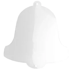 Windradfolien-Scheiben, Glocke, 16cm x 15,3cm, transparent, 500µ, 20 Stück