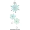 Winter-Deko, Rohling, Eiskristall 2, Ø 13,5cm, weiß, 7 Stück