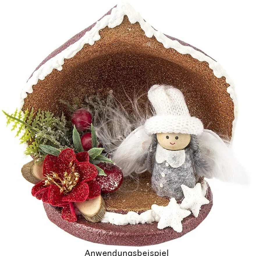 Winter-Püppchen, Design 18 "Susi", 6cm hoch, 3 Stück