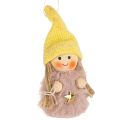 Winter-Püppchen, Madita, 7,7cm hoch, 4 Stück