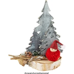 Winter-Püppchen, Mathis, 5cm hoch, 6 Stück