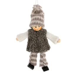 Winter-Püppchen, Valentin, 12,3cm hoch, 3 Stück