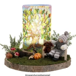 Winter-Püppchen, Valentin, 12,3cm hoch, 3 Stück