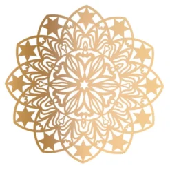 XL-Laser-Ornamente, Zierdeckchen 3, verschiedene Farben, Ø 20cm, 10 Stück