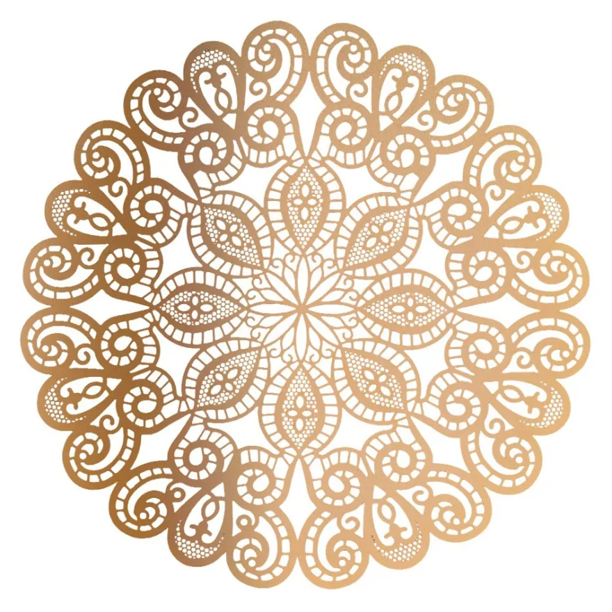XL-Laser-Ornamente, Zierdeckchen 14, verschiedene Farben, Ø 20cm, 10 Stück