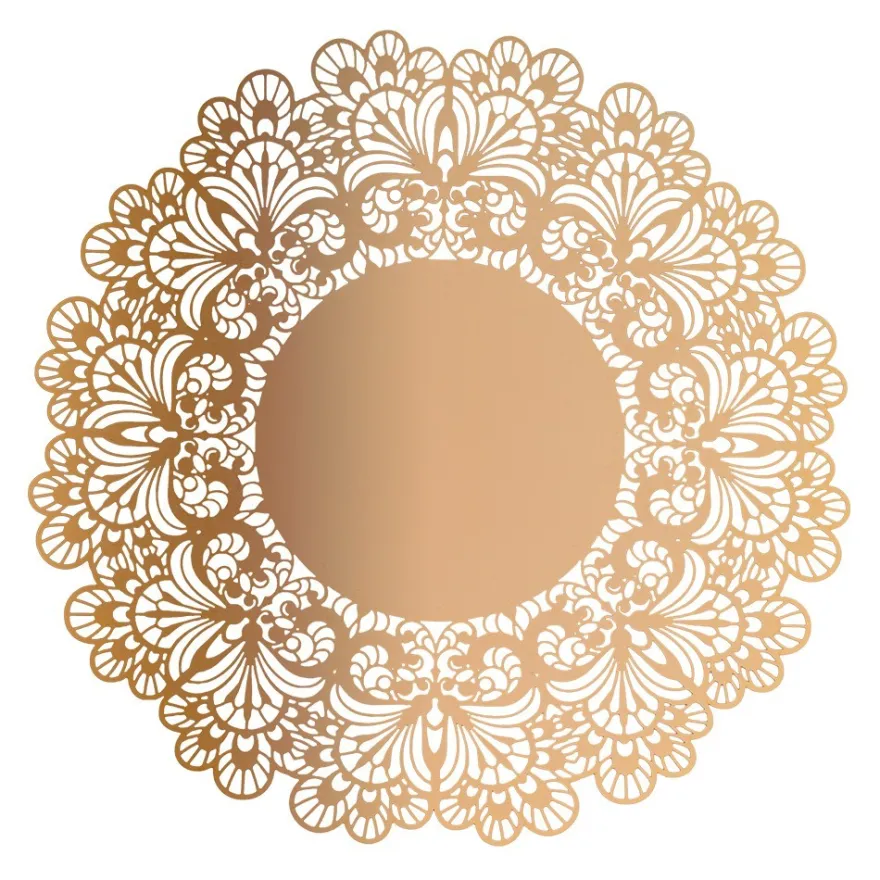 XL-Laser-Ornamente, Zierdeckchen 11, verschiedene Farben, Ø 20cm, 10 Stück